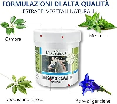 Art. 10461 - Krauterhof, Balsamo cavallo rinfrescante 100 ML